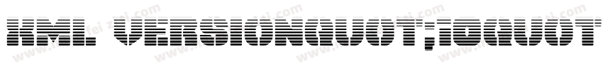 xml versionquot;10quot;字体转换